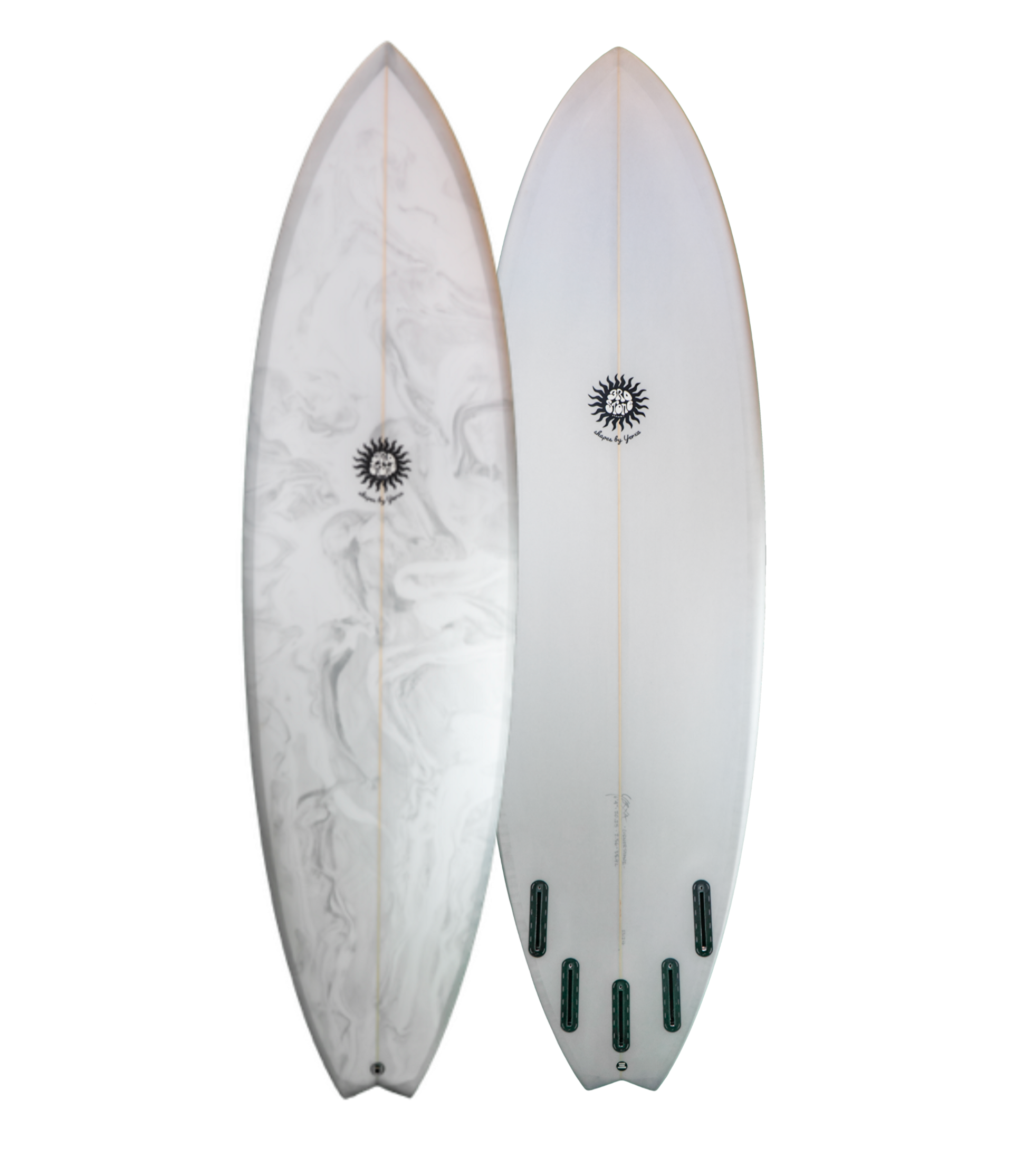 FACTORA BENDERショートボード 約6フィート ホワイト FACTORA